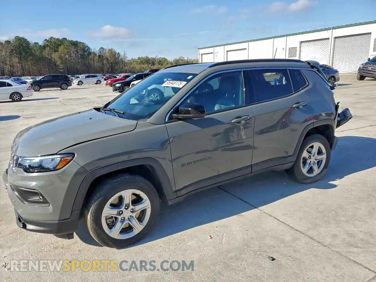 1 Photograph of a damaged car 3C4NJDBN6RT592815 JEEP COMPASS 2024