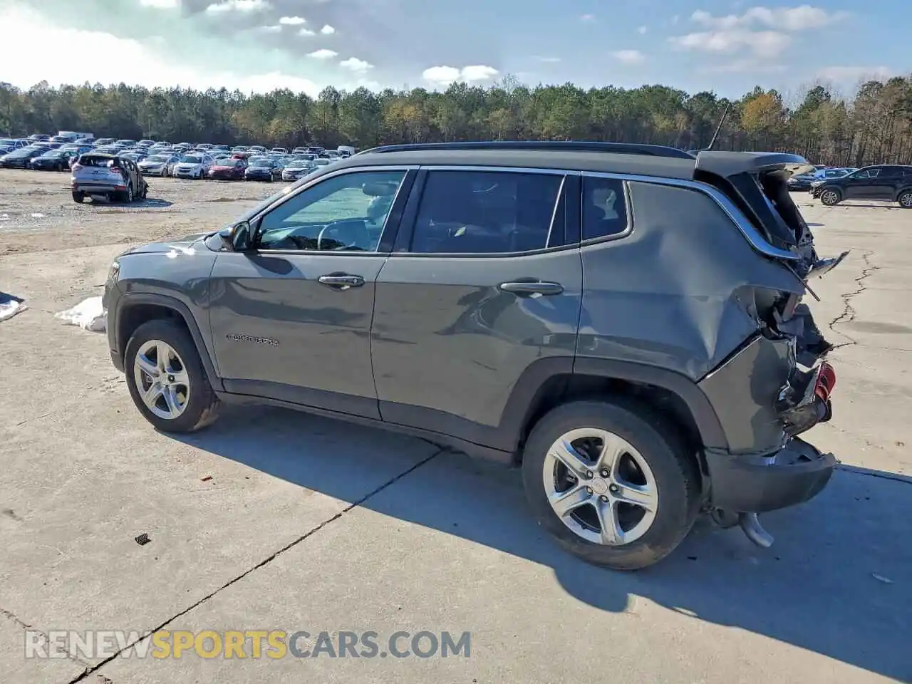 2 Photograph of a damaged car 3C4NJDBN6RT592815 JEEP COMPASS 2024