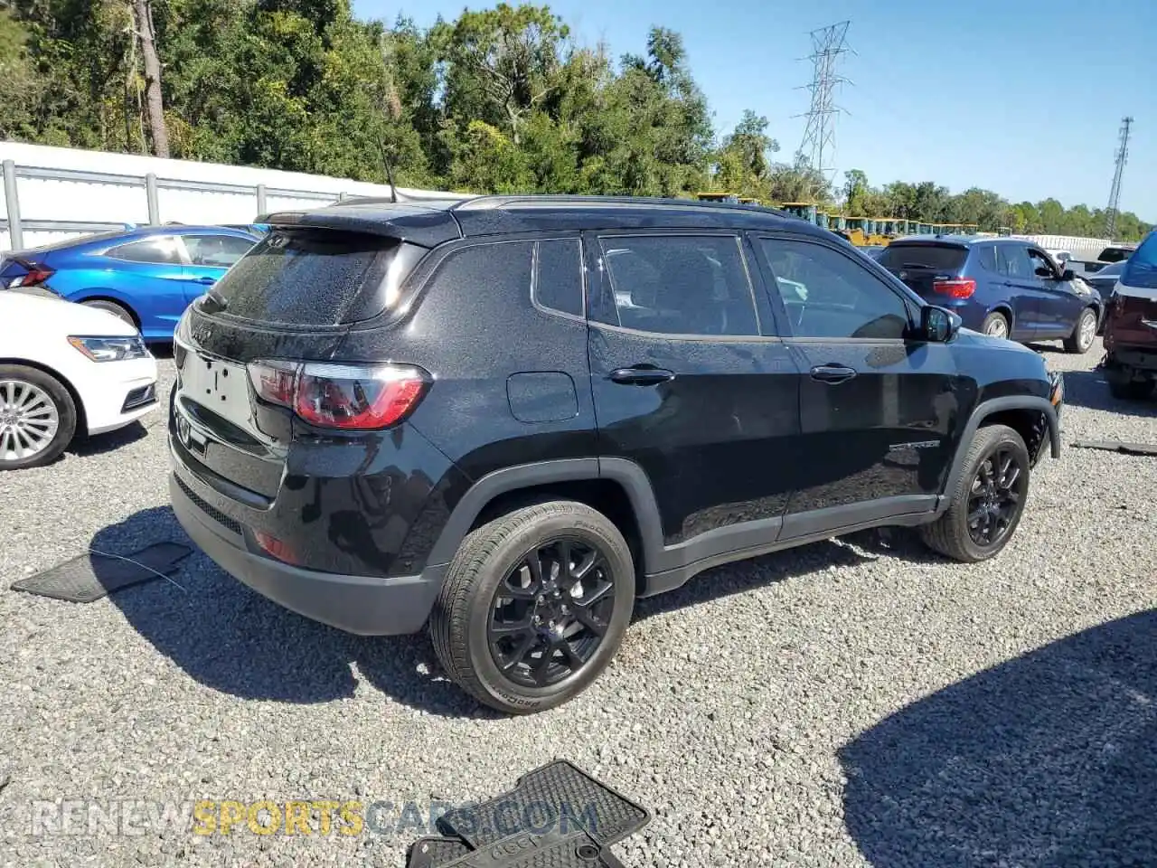 3 Photograph of a damaged car 3C4NJDBN7RT106111 JEEP COMPASS 2024
