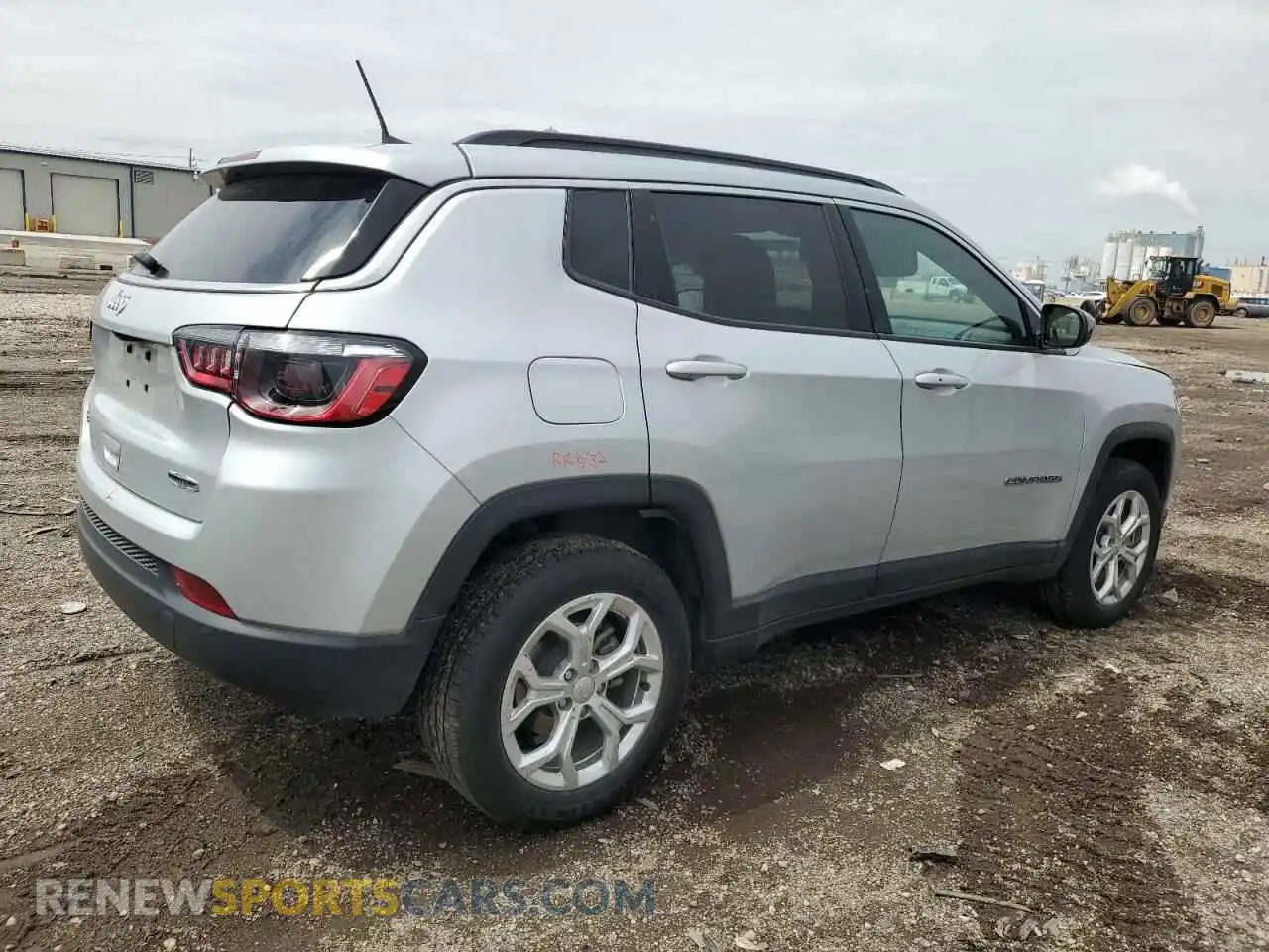 3 Photograph of a damaged car 3C4NJDBN7RT107047 JEEP COMPASS 2024