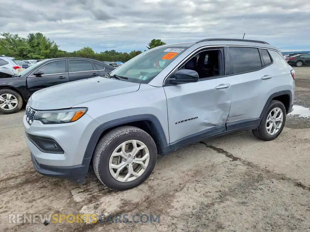 1 fotografías del automóvil dañado 3C4NJDBN7RT110143 JEEP COMPASS 2024