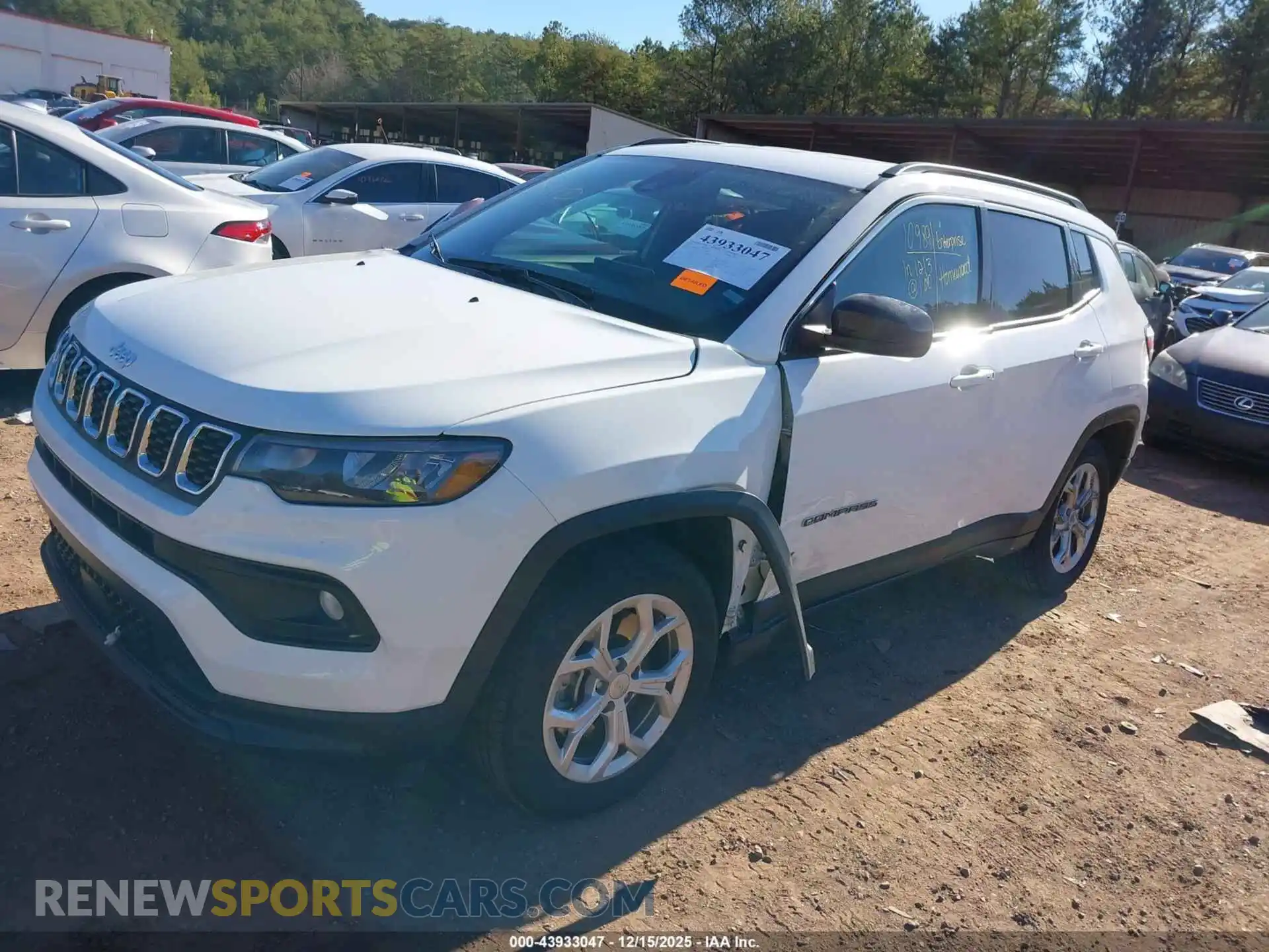 2 Photograph of a damaged car 3C4NJDBN7RT110482 JEEP COMPASS 2024