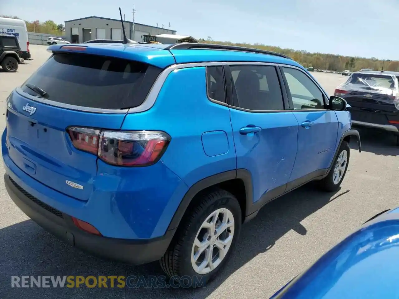 3 Photograph of a damaged car 3C4NJDBN7RT111938 JEEP COMPASS 2024