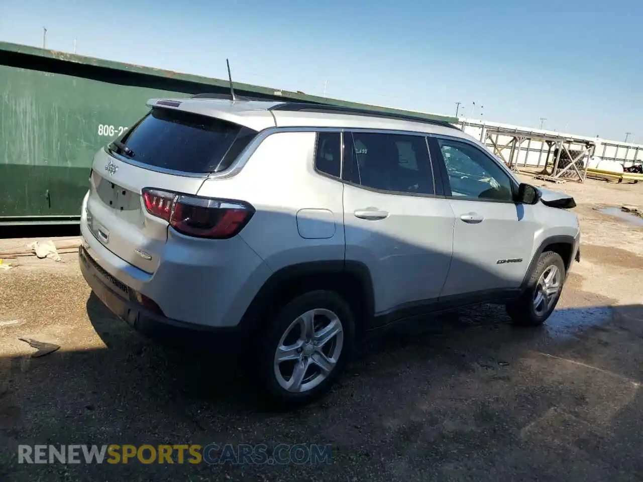 3 Photograph of a damaged car 3C4NJDBN7RT113186 JEEP COMPASS 2024
