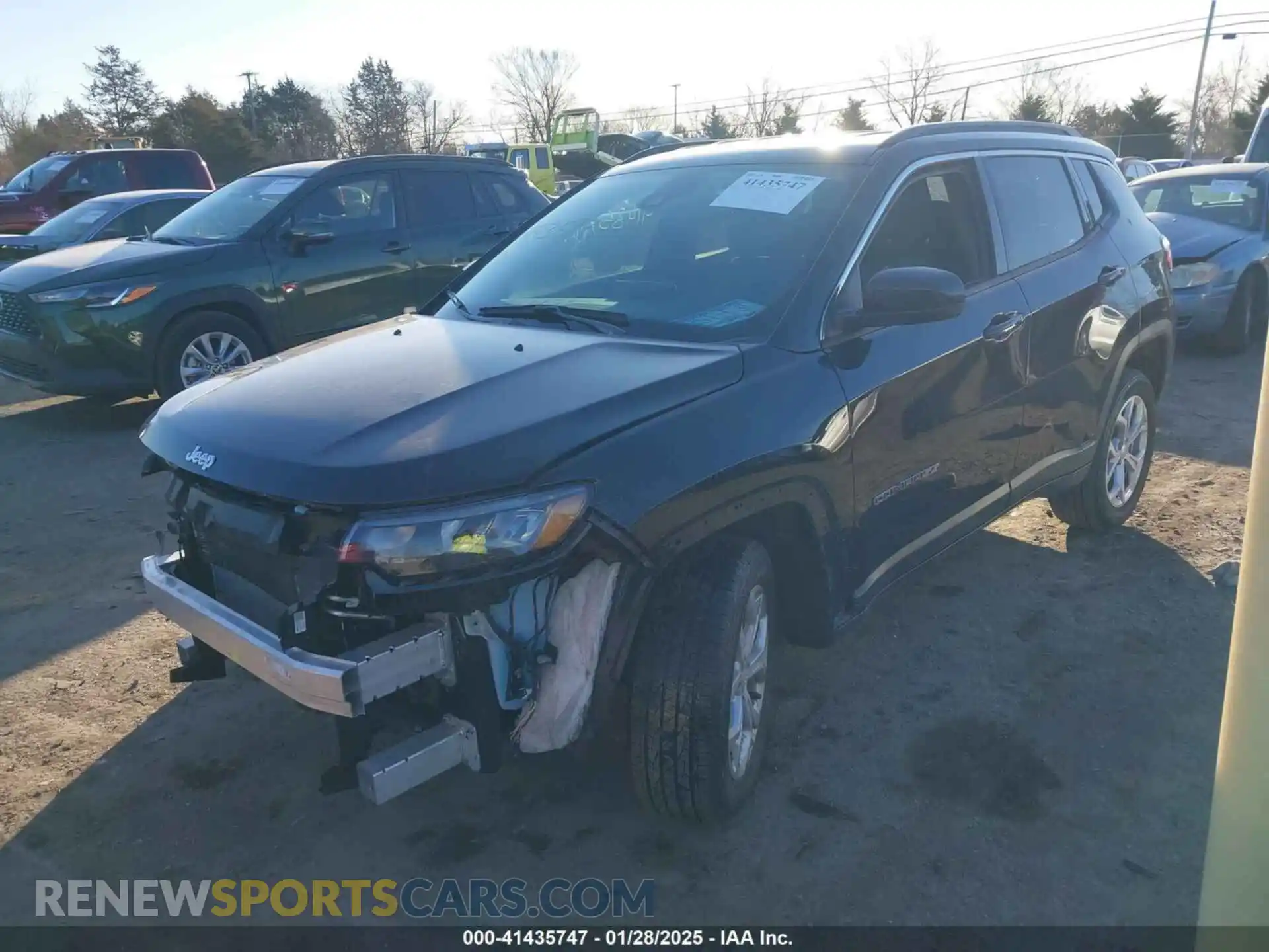 2 Photograph of a damaged car 3C4NJDBN7RT115438 JEEP COMPASS 2024