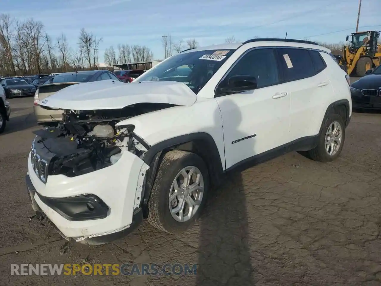 1 Photograph of a damaged car 3C4NJDBN7RT117819 JEEP COMPASS 2024