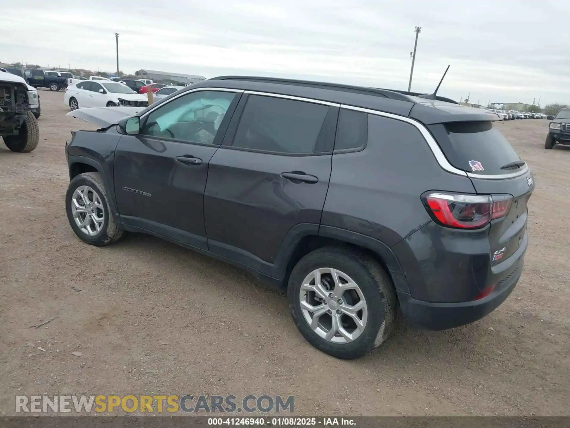 3 Photograph of a damaged car 3C4NJDBN7RT121563 JEEP COMPASS 2024