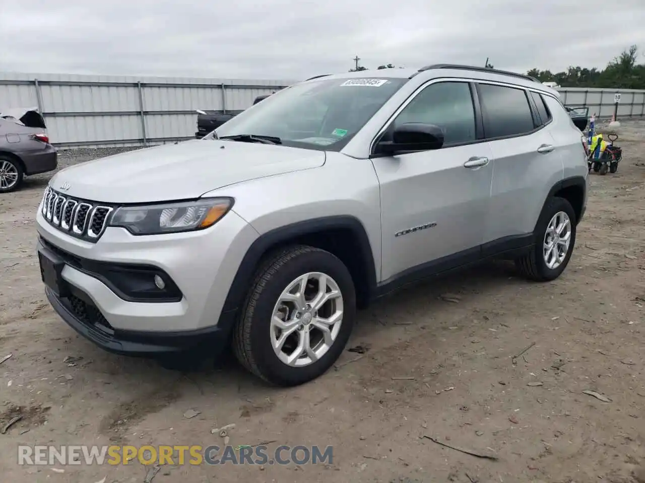 1 Photograph of a damaged car 3C4NJDBN7RT125662 JEEP COMPASS 2024