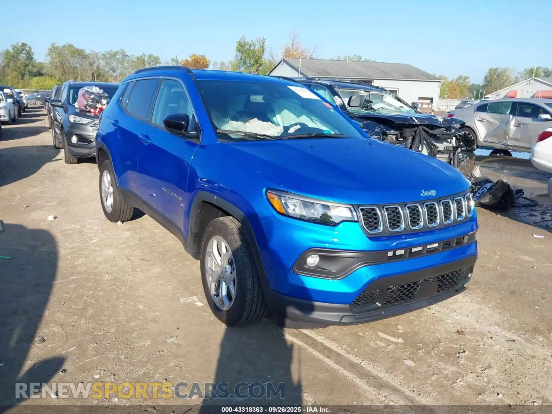 1 Фотография поврежденного автомобиля 3C4NJDBN7RT133650 JEEP COMPASS 2024