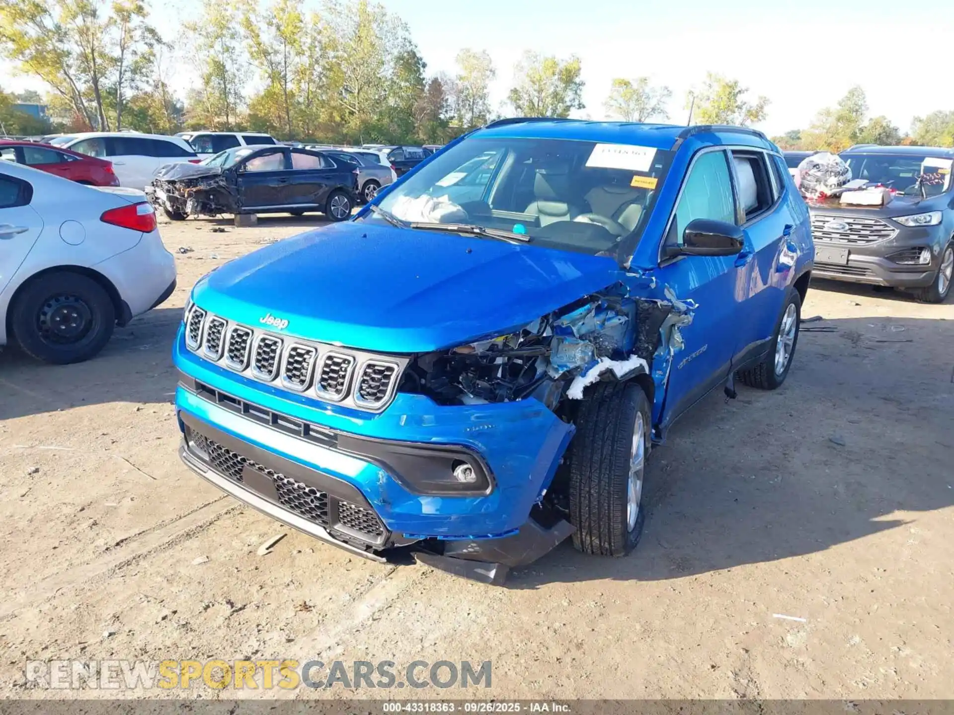 2 Фотография поврежденного автомобиля 3C4NJDBN7RT133650 JEEP COMPASS 2024