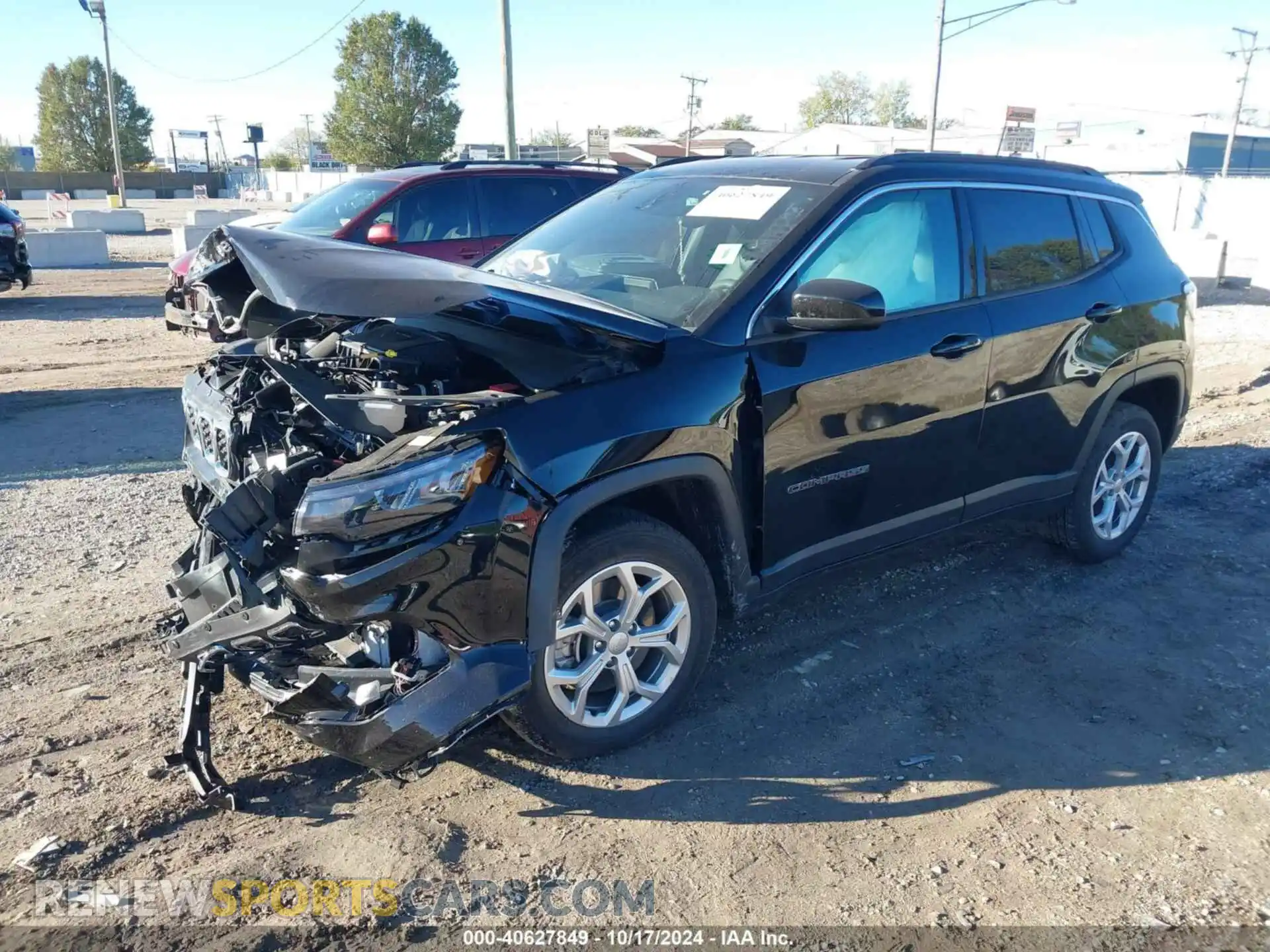 2 Photograph of a damaged car 3C4NJDBN7RT152277 JEEP COMPASS 2024