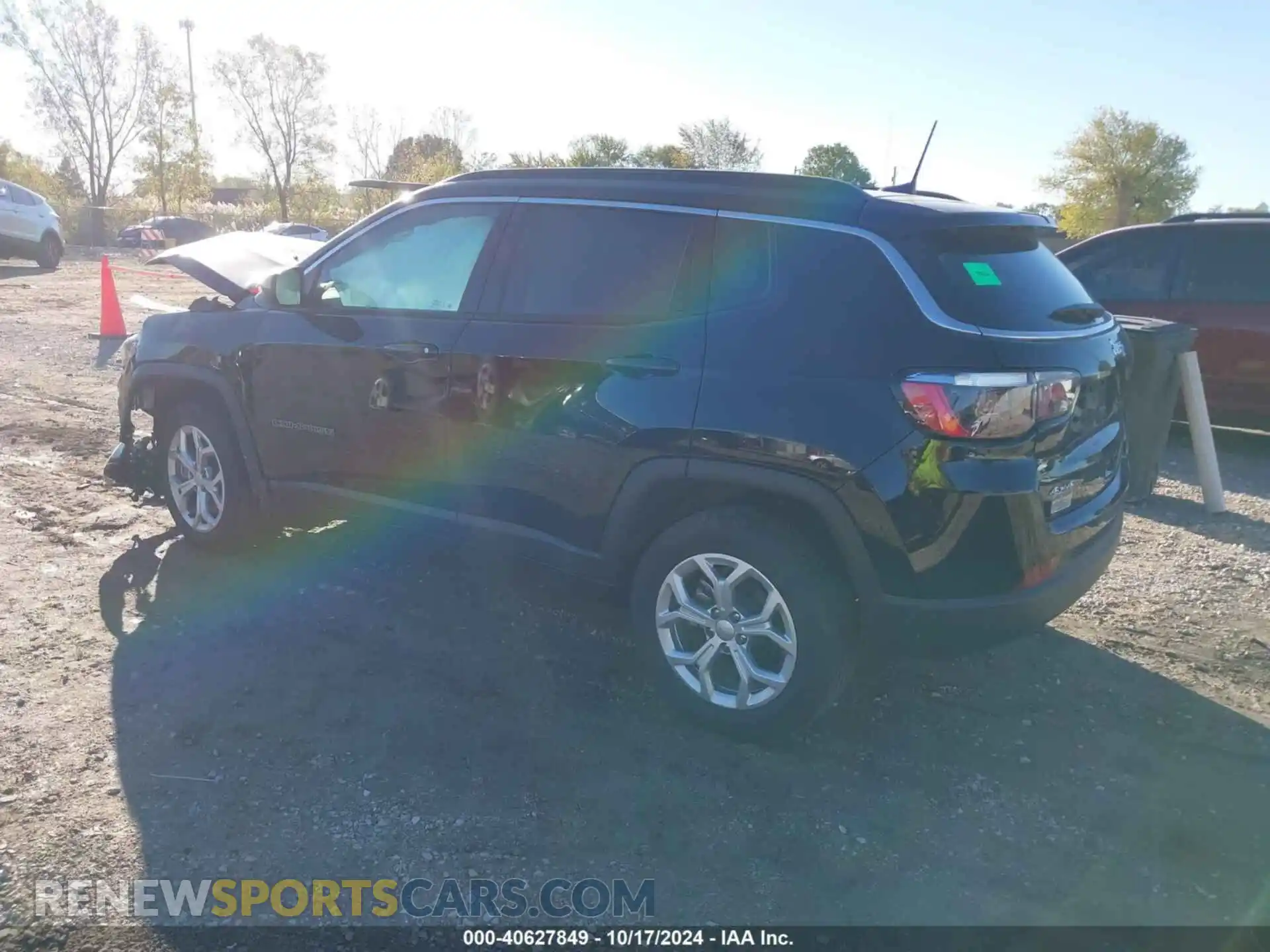 3 Photograph of a damaged car 3C4NJDBN7RT152277 JEEP COMPASS 2024