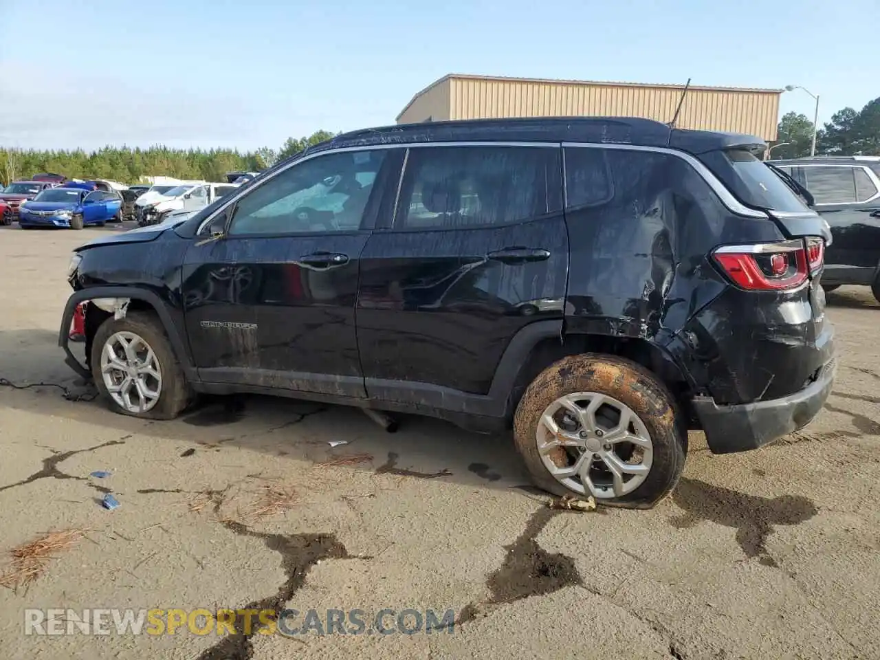 2 Photograph of a damaged car 3C4NJDBN7RT164753 JEEP COMPASS 2024