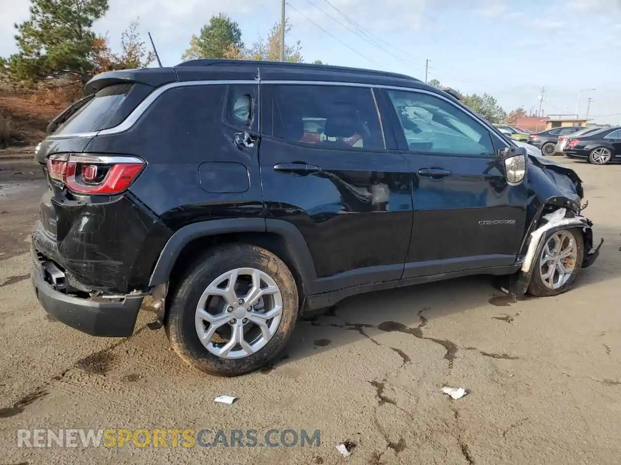 3 Photograph of a damaged car 3C4NJDBN7RT164753 JEEP COMPASS 2024