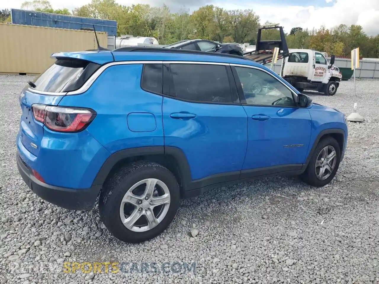 3 Photograph of a damaged car 3C4NJDBN7RT585873 JEEP COMPASS 2024
