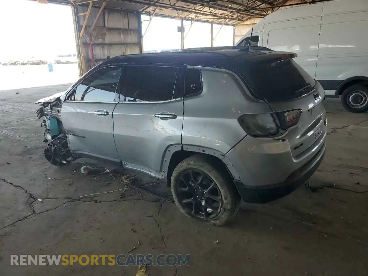 2 Photograph of a damaged car 3C4NJDBN7RT586215 JEEP COMPASS 2024