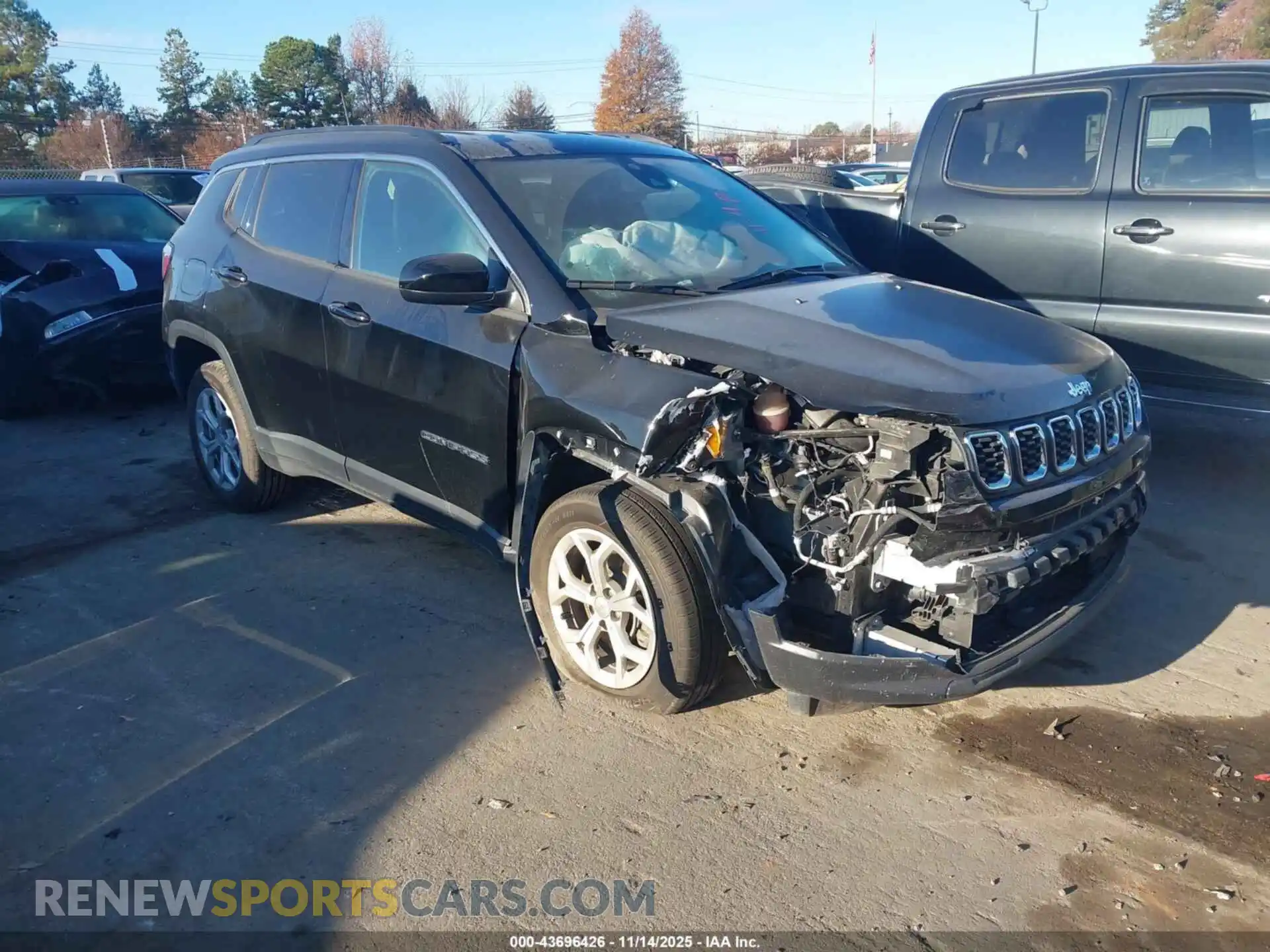 1 Photograph of a damaged car 3C4NJDBN8RT100723 JEEP COMPASS 2024