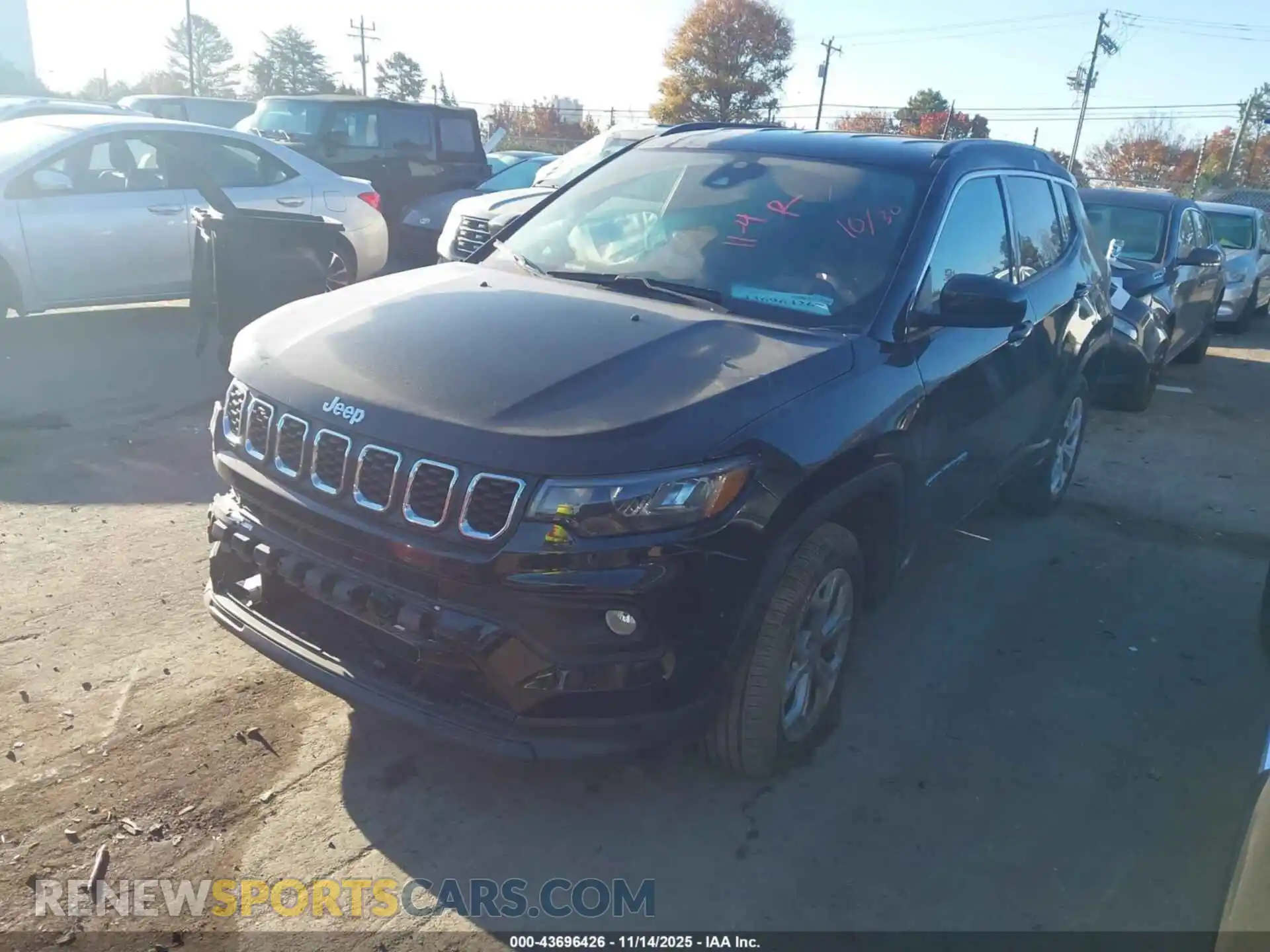 2 Photograph of a damaged car 3C4NJDBN8RT100723 JEEP COMPASS 2024