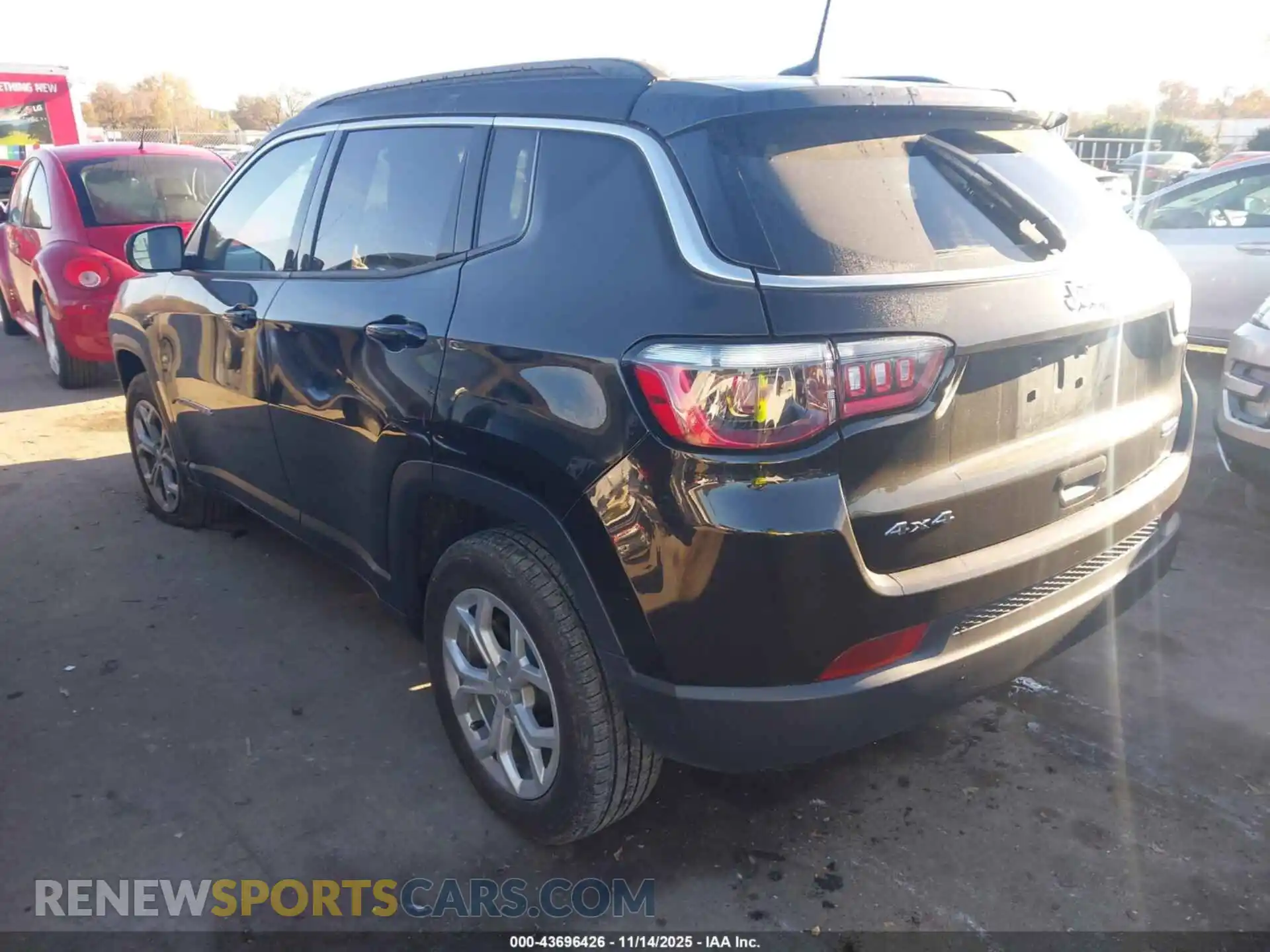 3 Photograph of a damaged car 3C4NJDBN8RT100723 JEEP COMPASS 2024