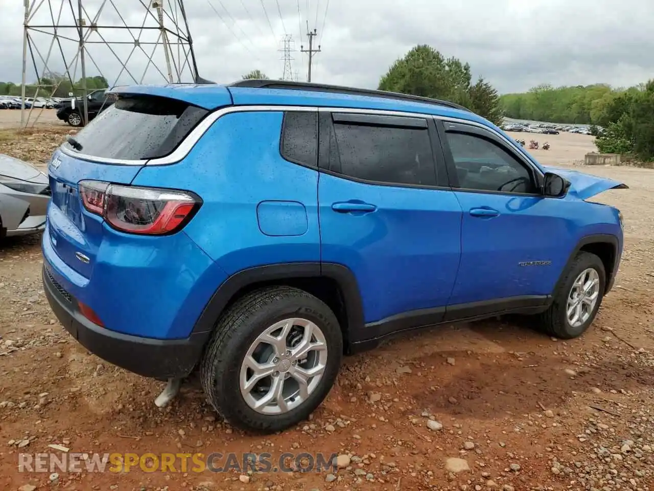 3 Photograph of a damaged car 3C4NJDBN8RT106652 JEEP COMPASS 2024