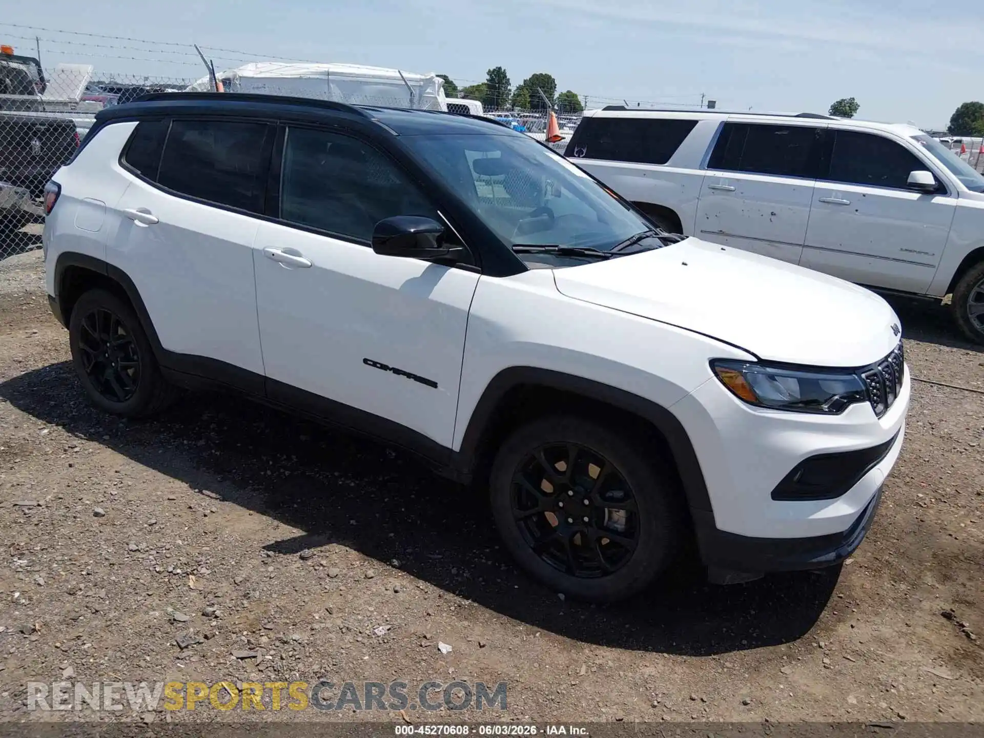1 Photograph of a damaged car 3C4NJDBN8RT165975 JEEP COMPASS 2024