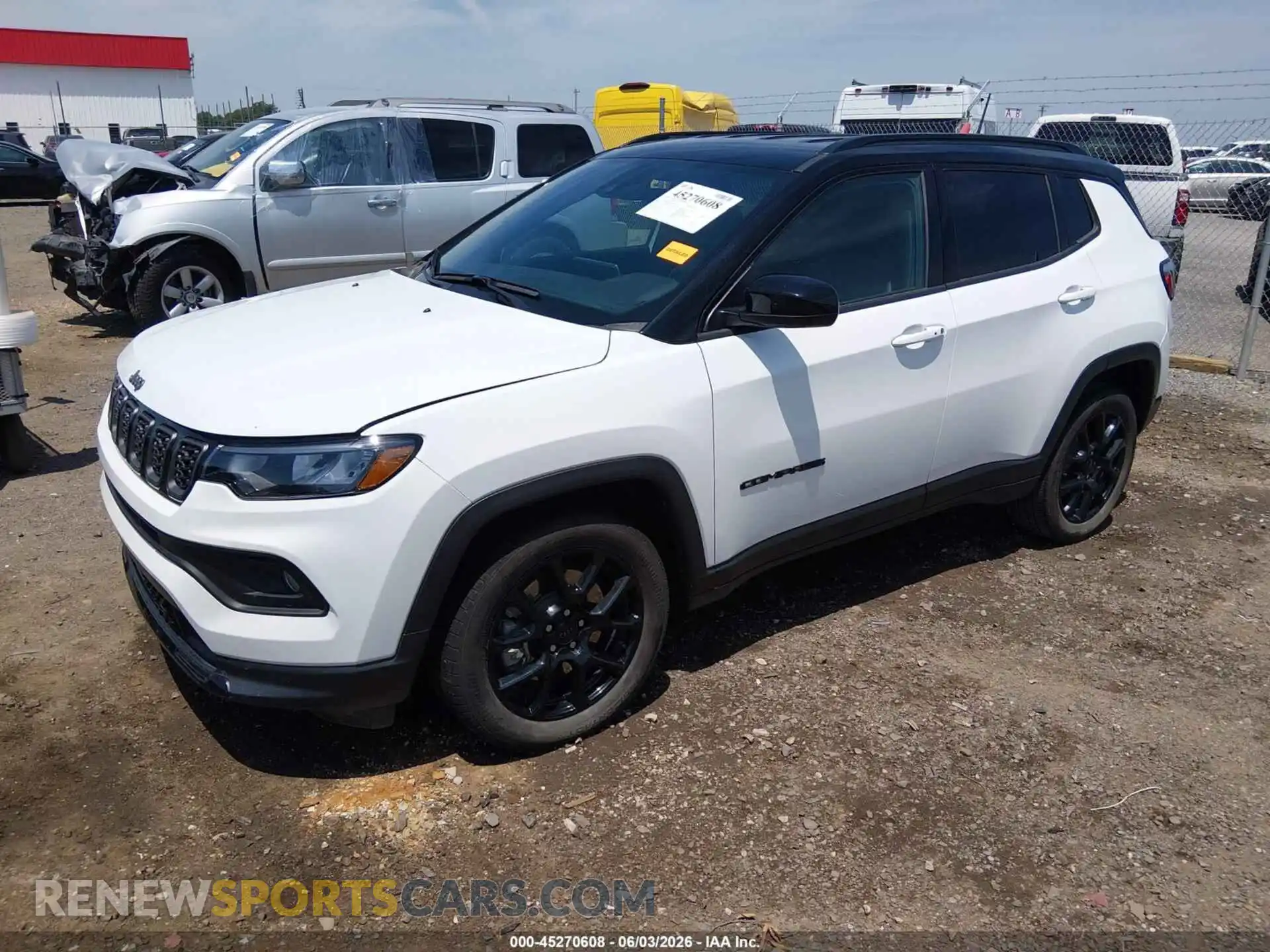 2 Photograph of a damaged car 3C4NJDBN8RT165975 JEEP COMPASS 2024