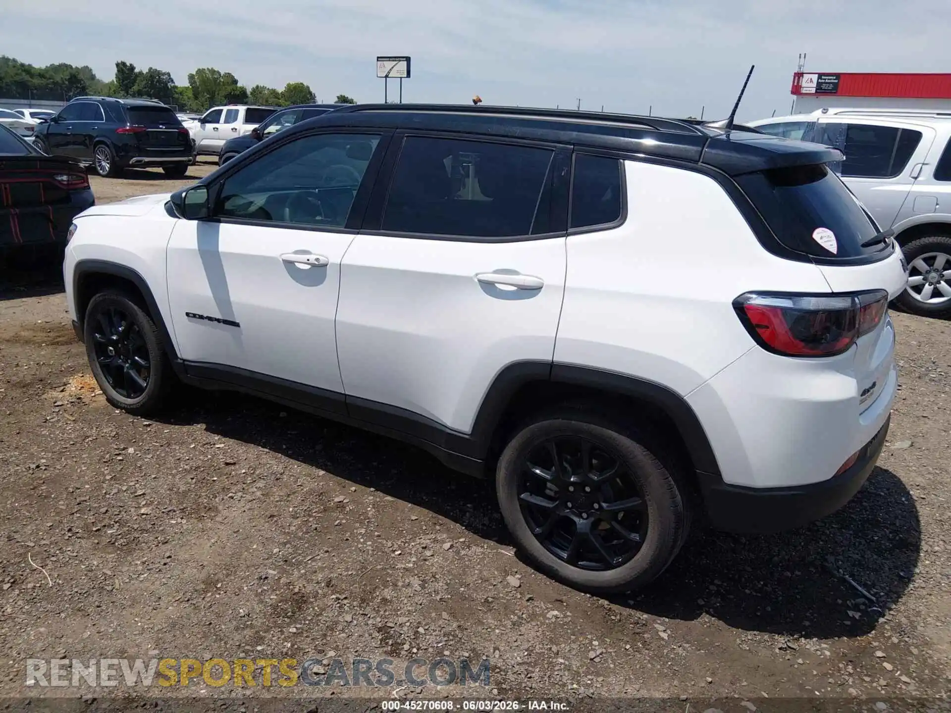 3 Photograph of a damaged car 3C4NJDBN8RT165975 JEEP COMPASS 2024