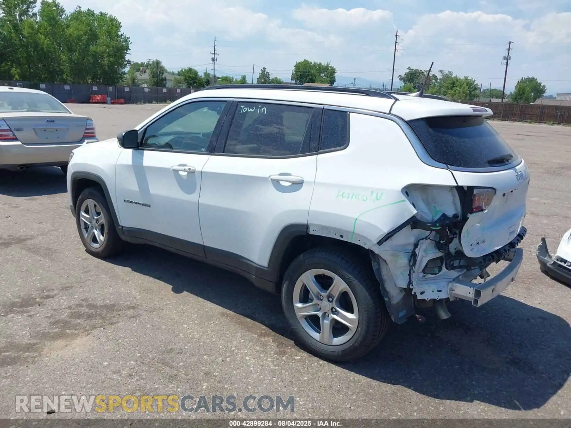 3 Photograph of a damaged car 3C4NJDBN8RT606715 JEEP COMPASS 2024
