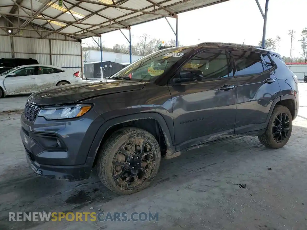 1 Photograph of a damaged car 3C4NJDBN9RT122665 JEEP COMPASS 2024