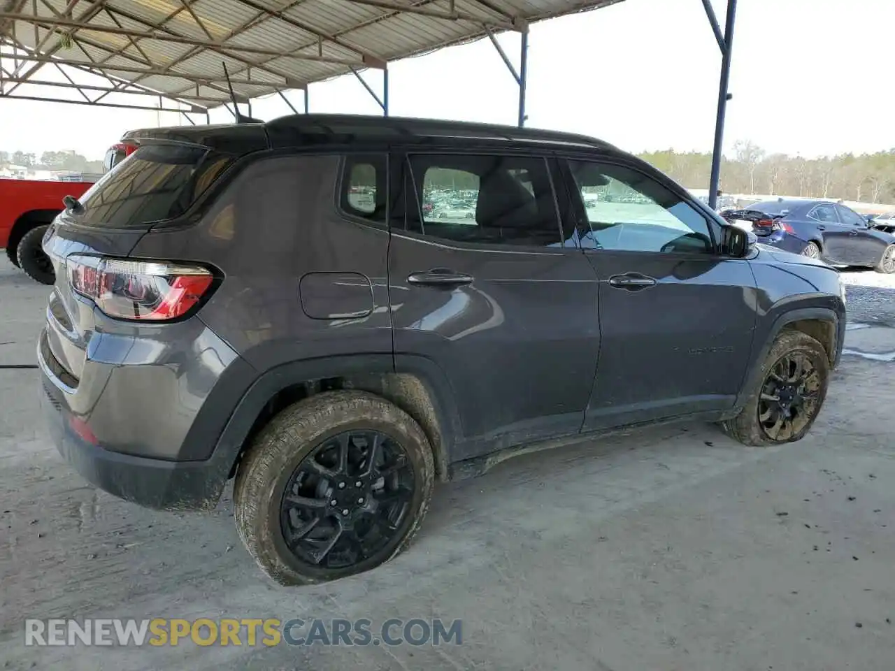 3 Photograph of a damaged car 3C4NJDBN9RT122665 JEEP COMPASS 2024