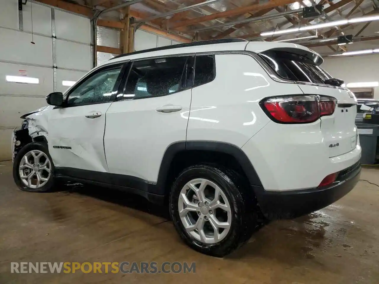 2 Photograph of a damaged car 3C4NJDBN9RT123430 JEEP COMPASS 2024