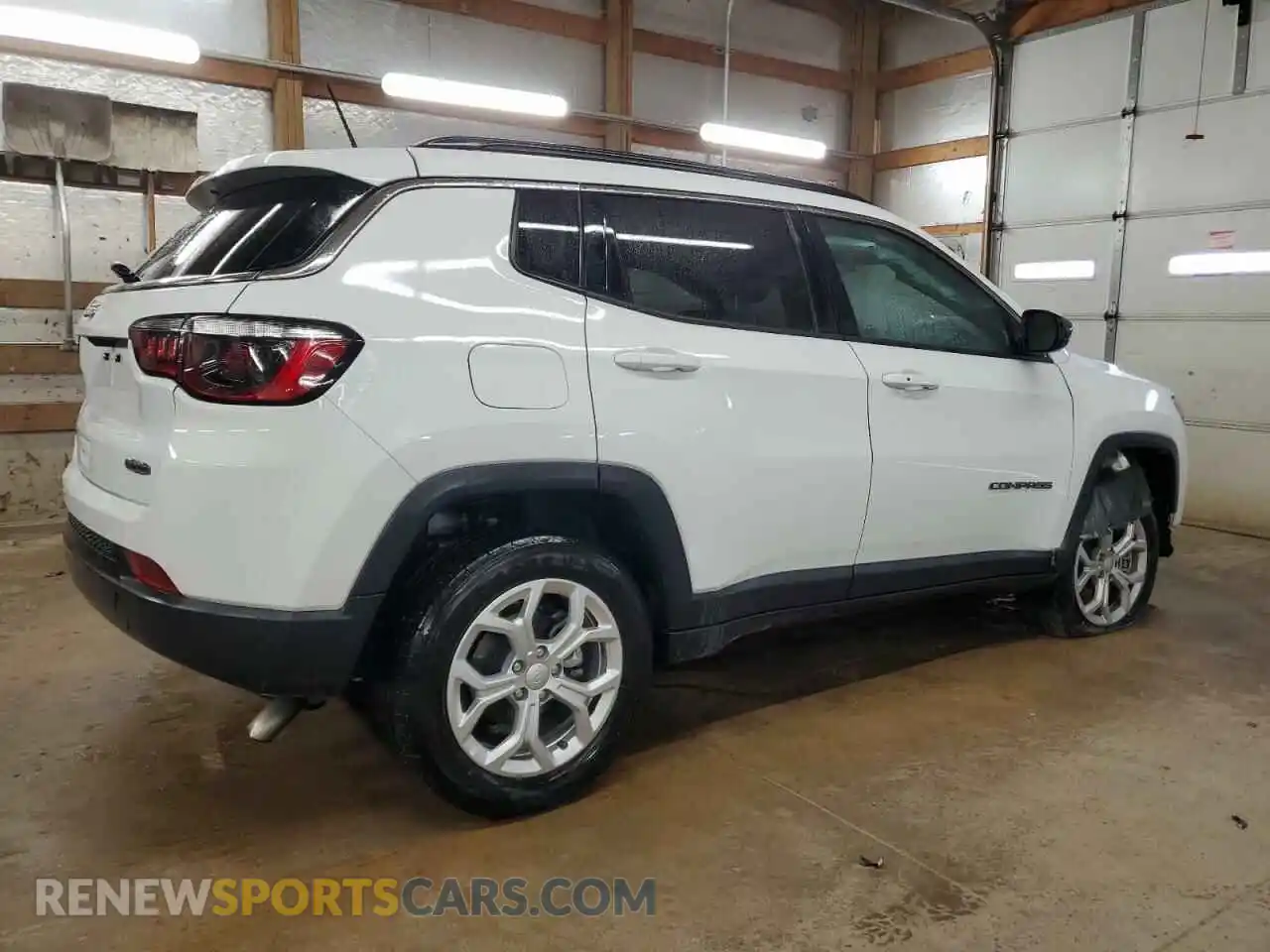 3 Photograph of a damaged car 3C4NJDBN9RT123430 JEEP COMPASS 2024