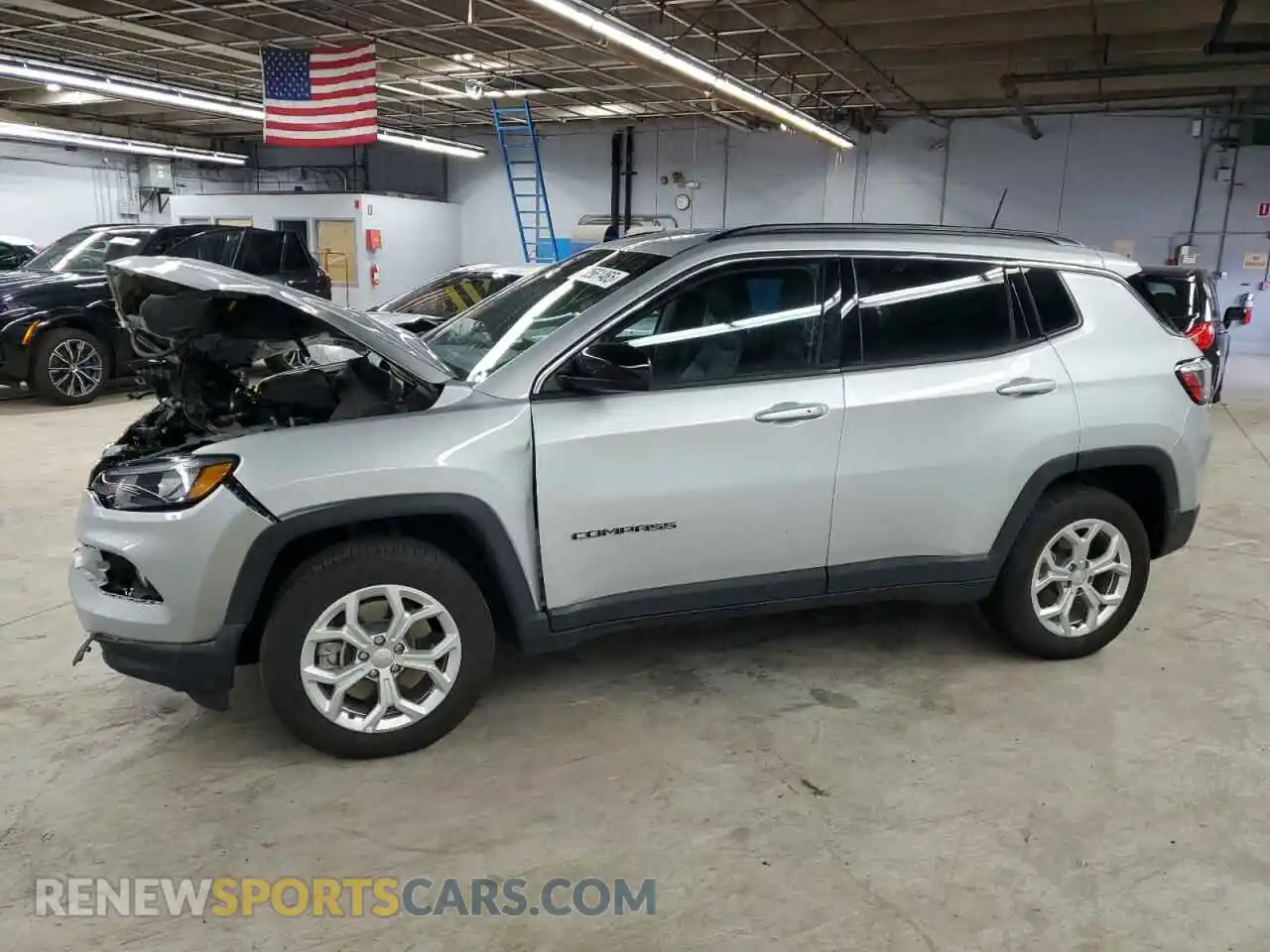 1 Photograph of a damaged car 3C4NJDBN9RT137912 JEEP COMPASS 2024