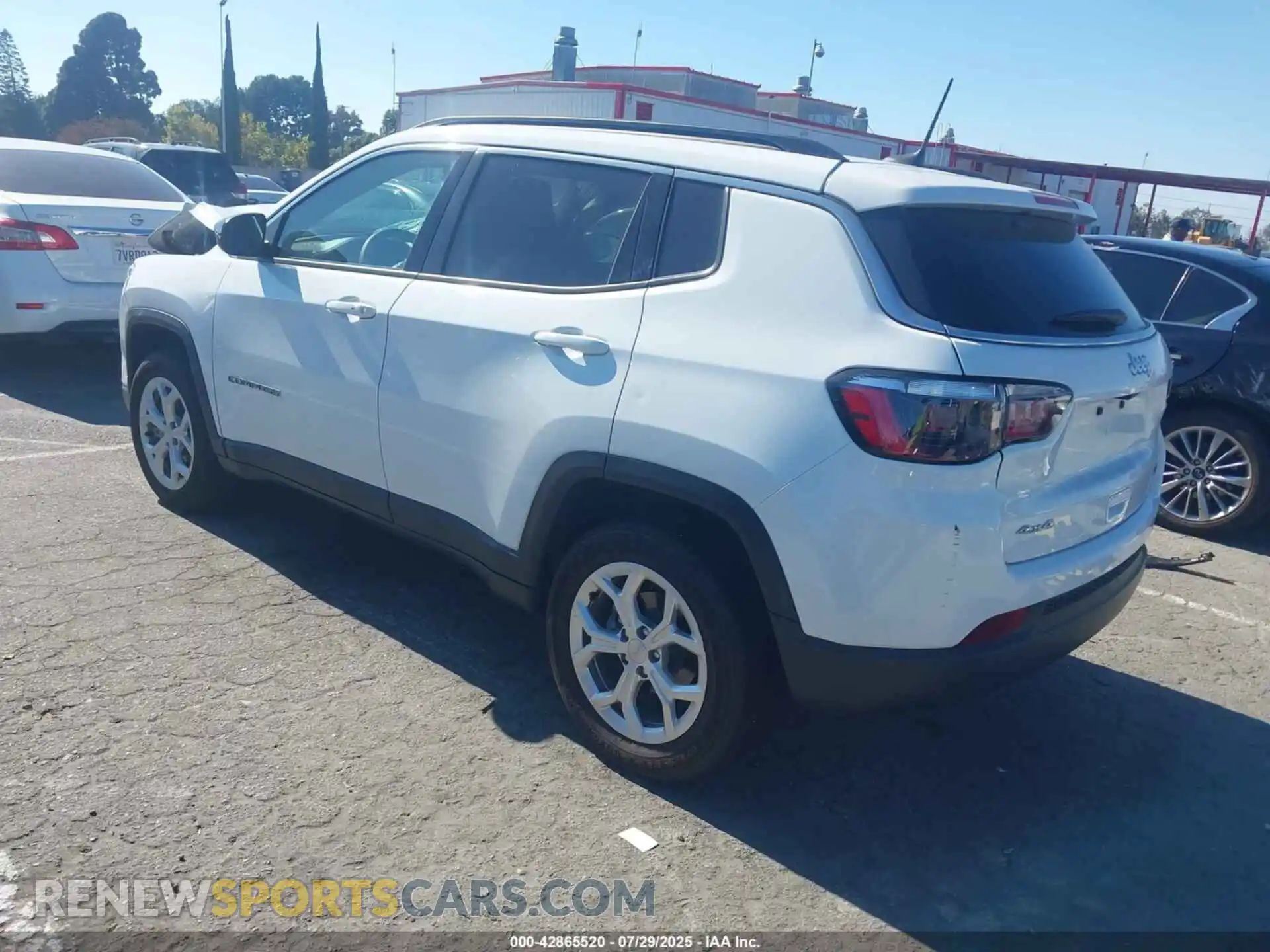 3 Photograph of a damaged car 3C4NJDBN9RT140731 JEEP COMPASS 2024