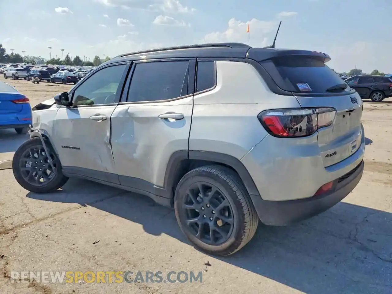 2 Photograph of a damaged car 3C4NJDBN9RT142561 JEEP COMPASS 2024