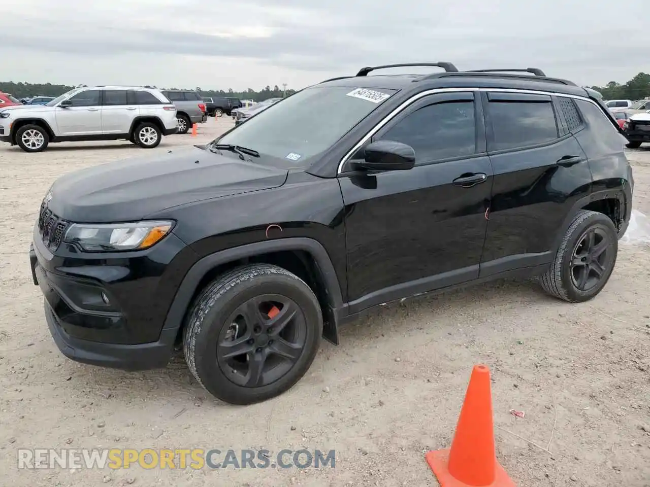1 Photograph of a damaged car 3C4NJDBN9RT578259 JEEP COMPASS 2024