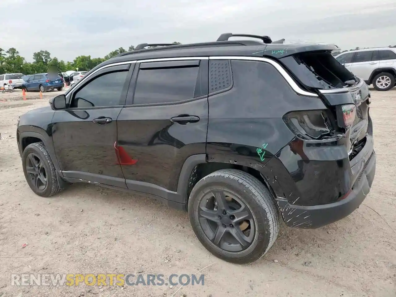 2 Photograph of a damaged car 3C4NJDBN9RT578259 JEEP COMPASS 2024