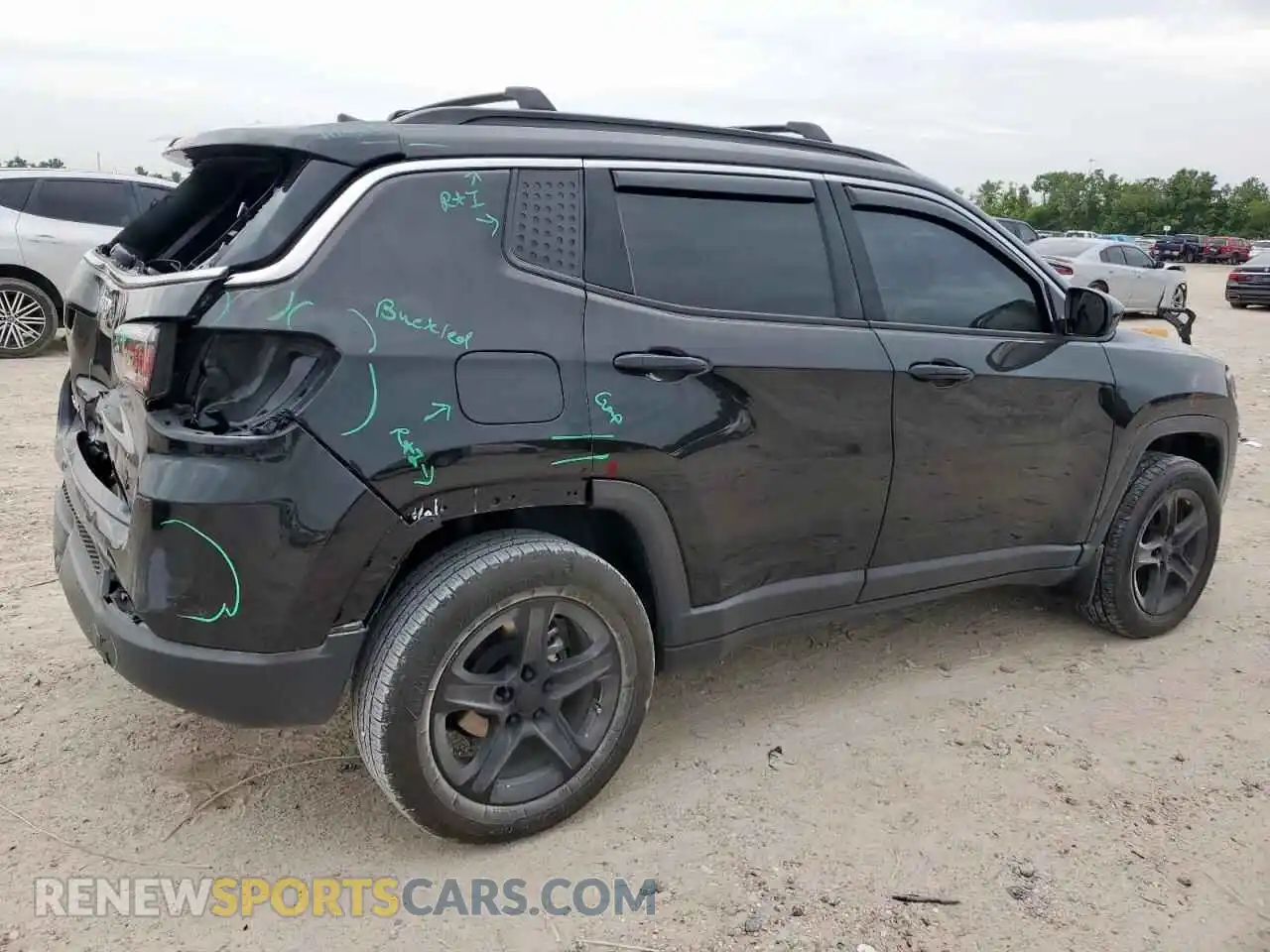 3 Photograph of a damaged car 3C4NJDBN9RT578259 JEEP COMPASS 2024
