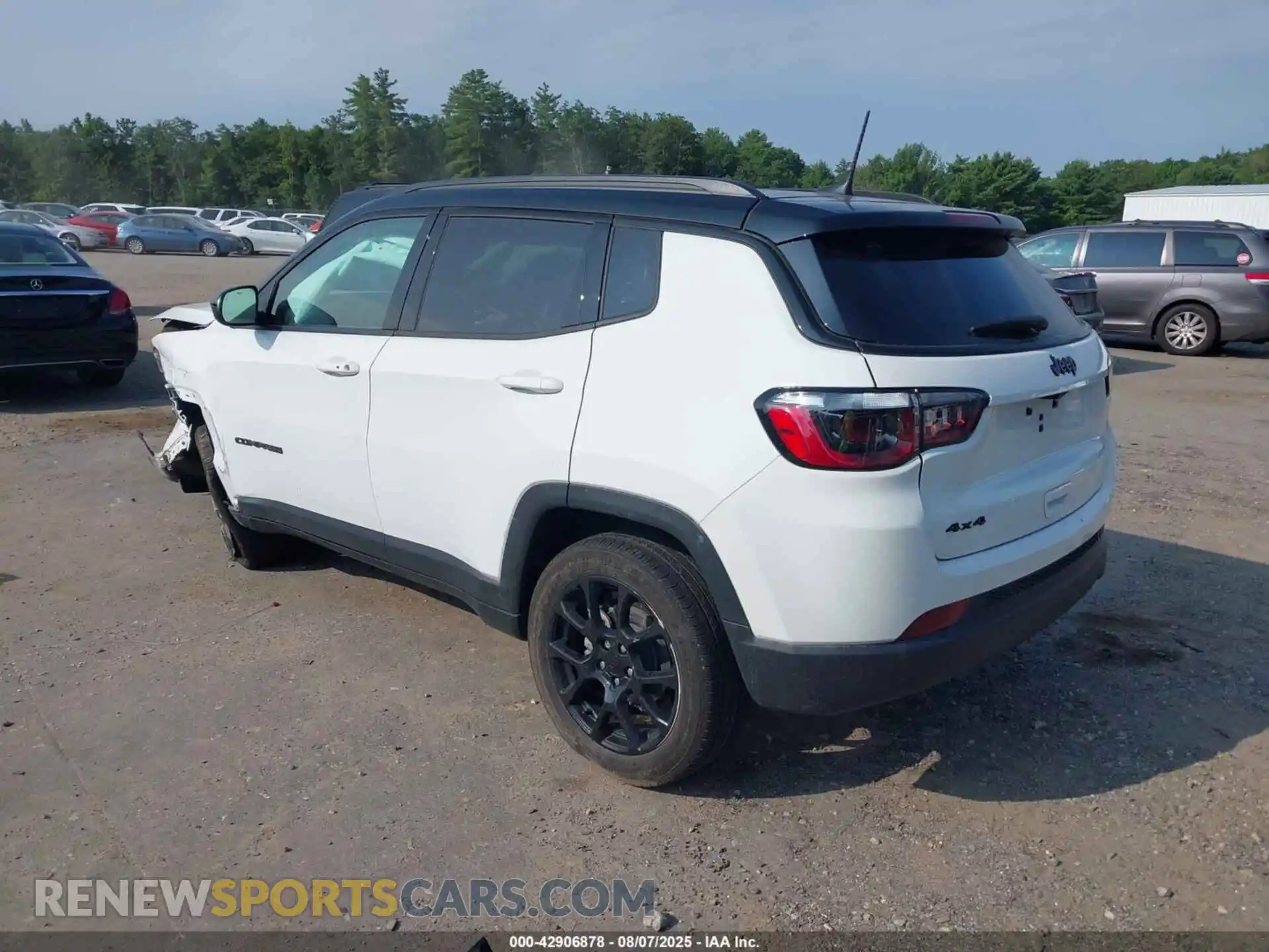 3 Photograph of a damaged car 3C4NJDBN9RT592632 JEEP COMPASS 2024