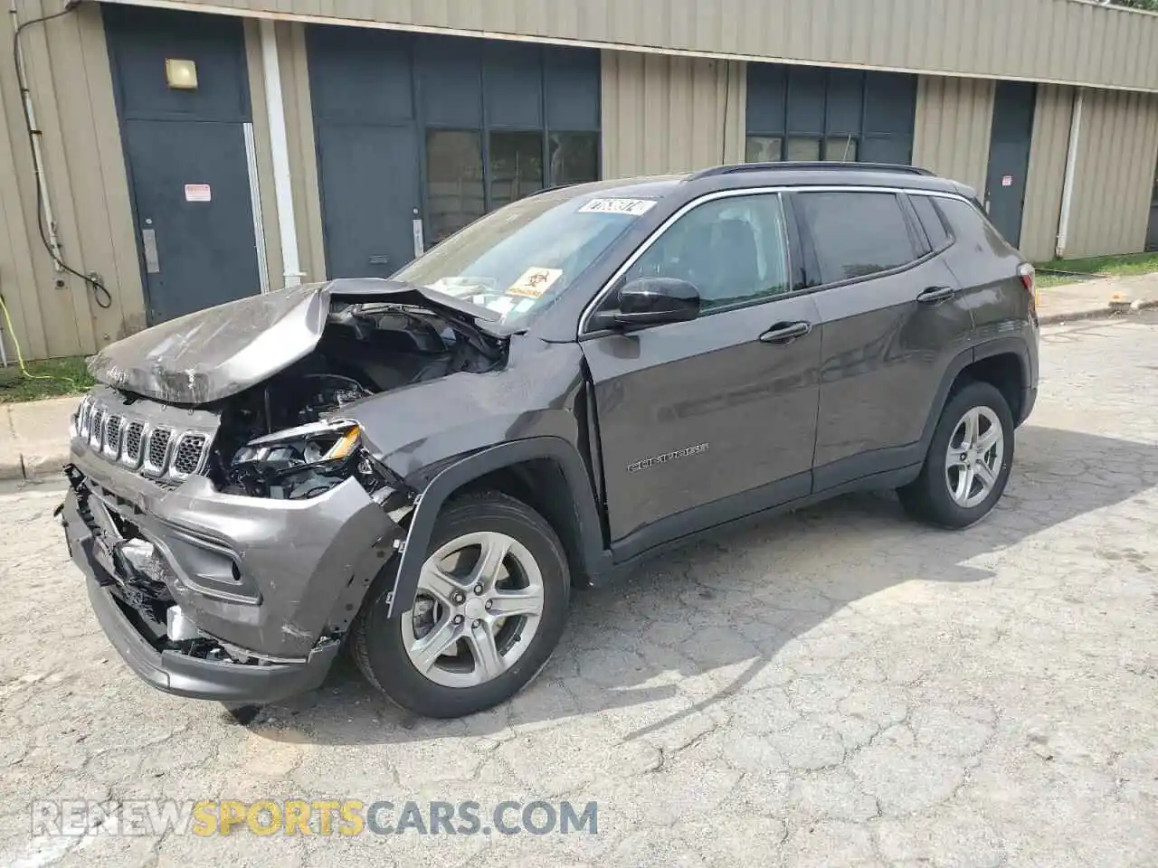 1 fotografías del automóvil dañado 3C4NJDBN9RT606903 JEEP COMPASS 2024