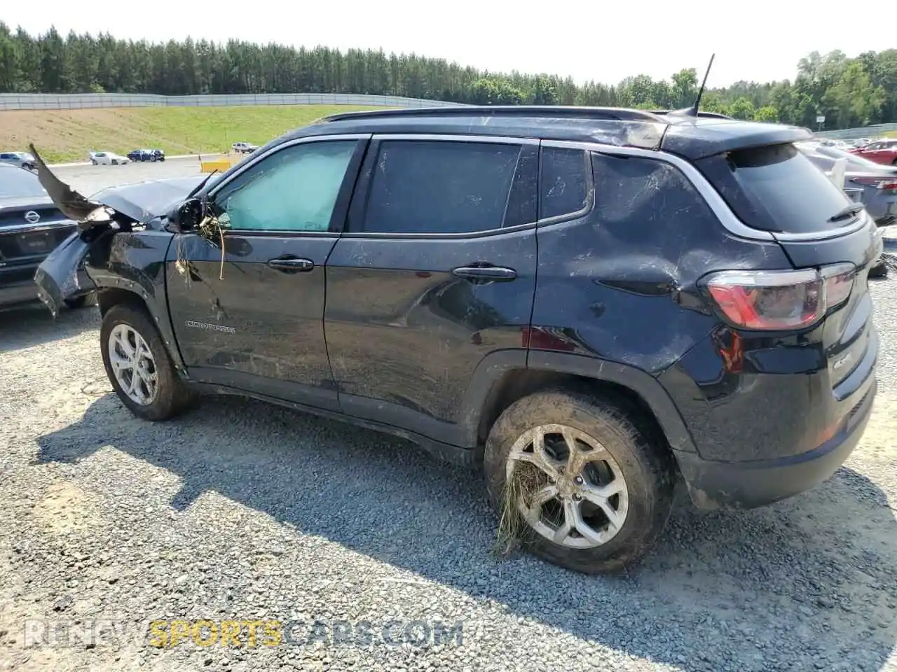 2 Photograph of a damaged car 3C4NJDBNXRT106913 JEEP COMPASS 2024