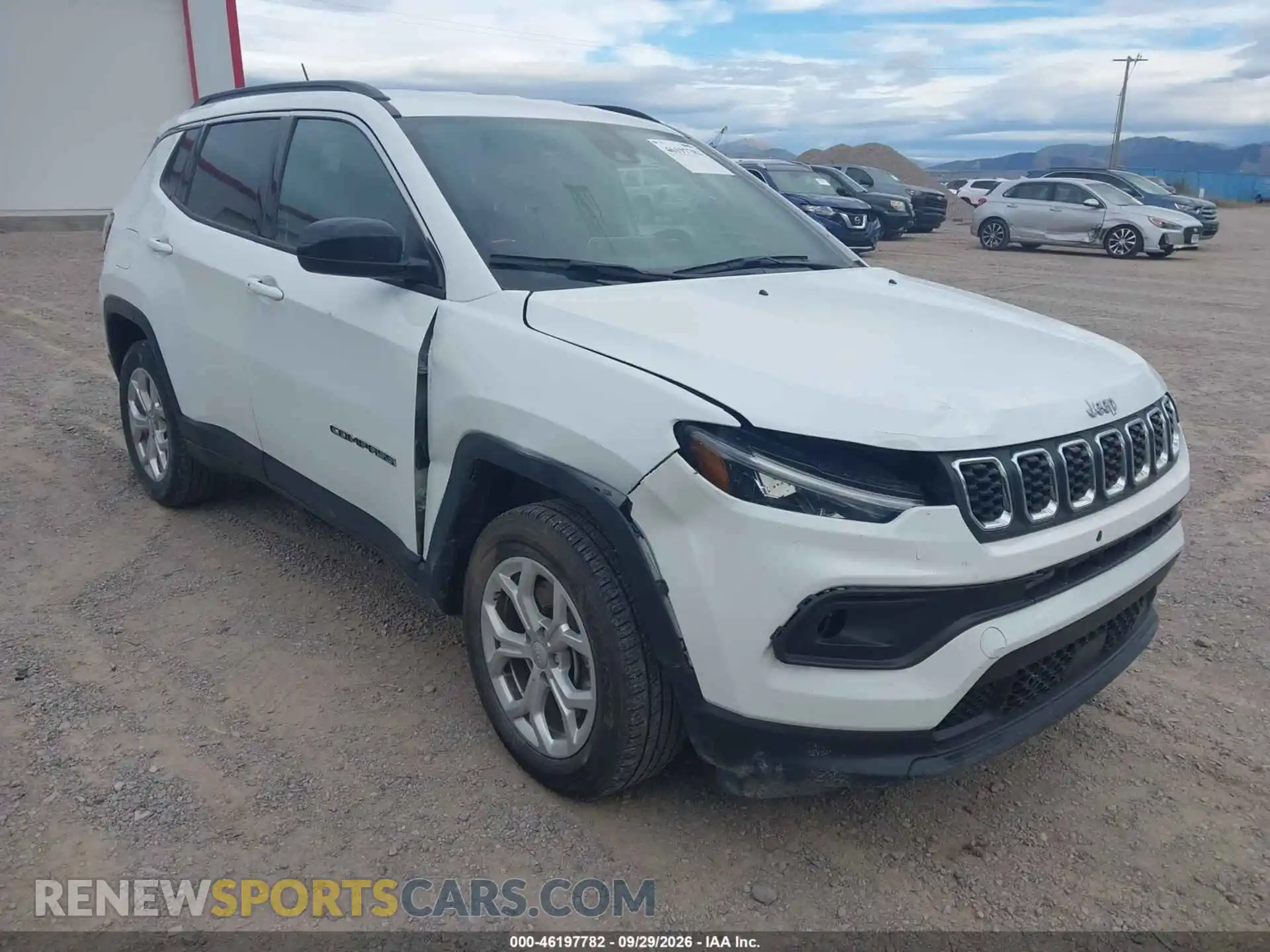 1 fotografías del automóvil dañado 3C4NJDBNXRT110444 JEEP COMPASS 2024
