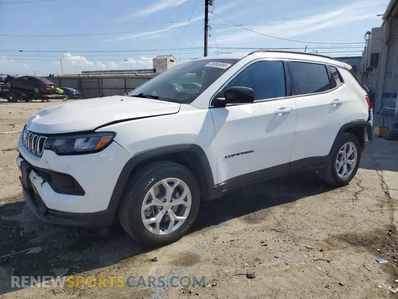 1 Photograph of a damaged car 3C4NJDBNXRT110623 JEEP COMPASS 2024