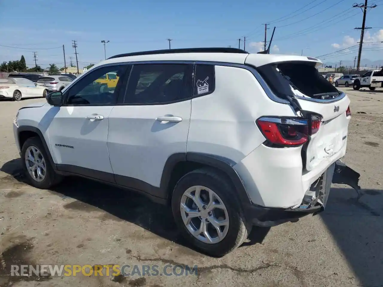 2 Photograph of a damaged car 3C4NJDBNXRT110623 JEEP COMPASS 2024