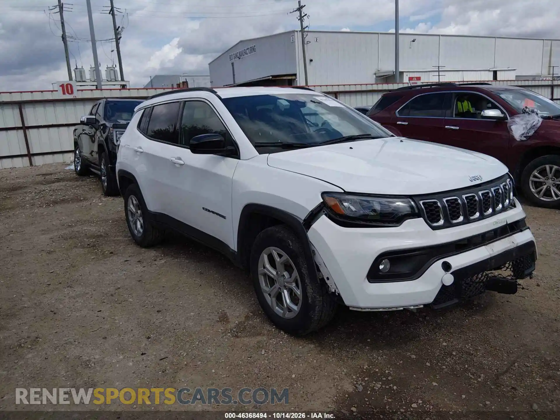 1 Photograph of a damaged car 3C4NJDBNXRT111626 JEEP COMPASS 2024