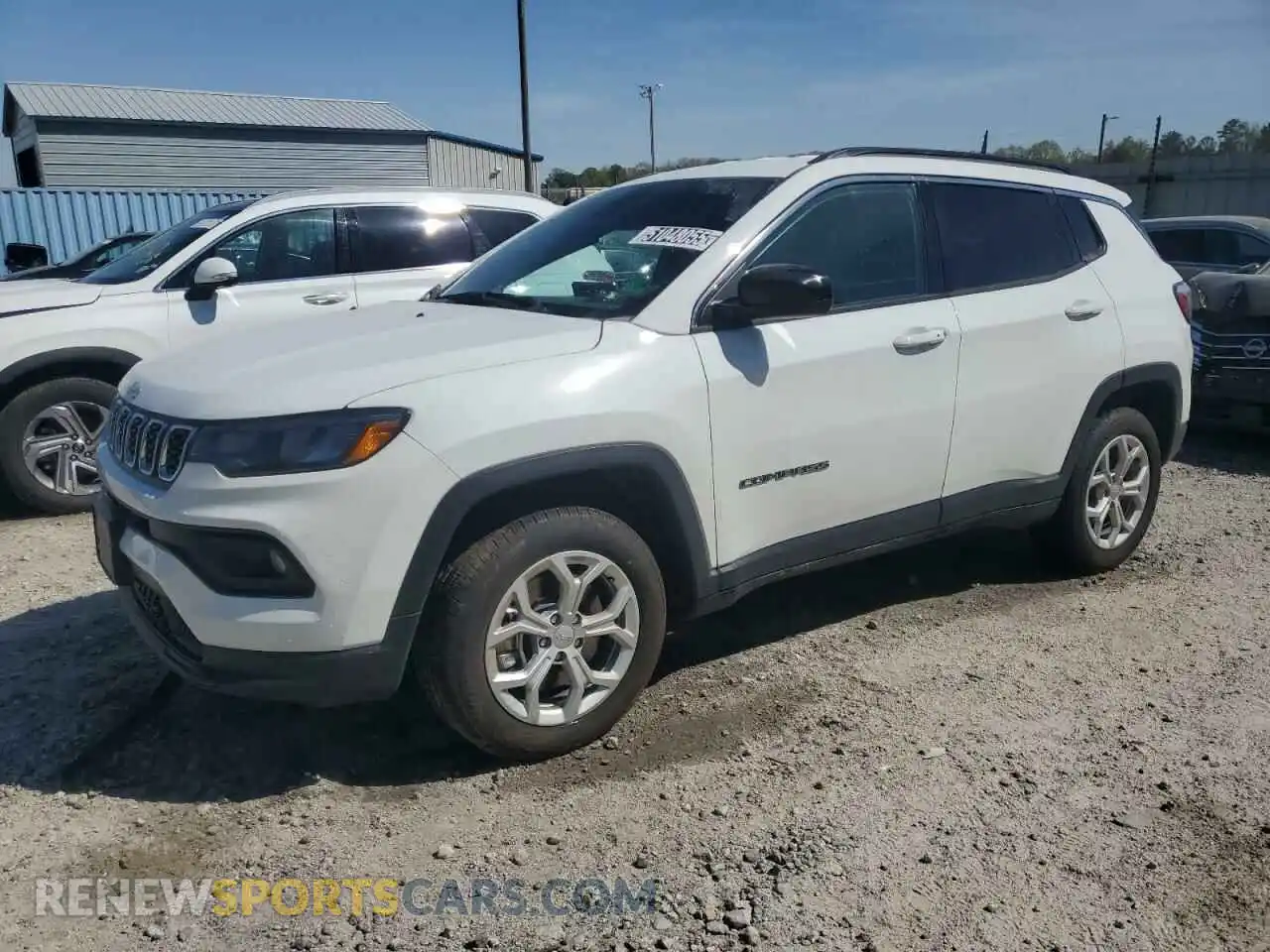 1 Photograph of a damaged car 3C4NJDBNXRT118902 JEEP COMPASS 2024
