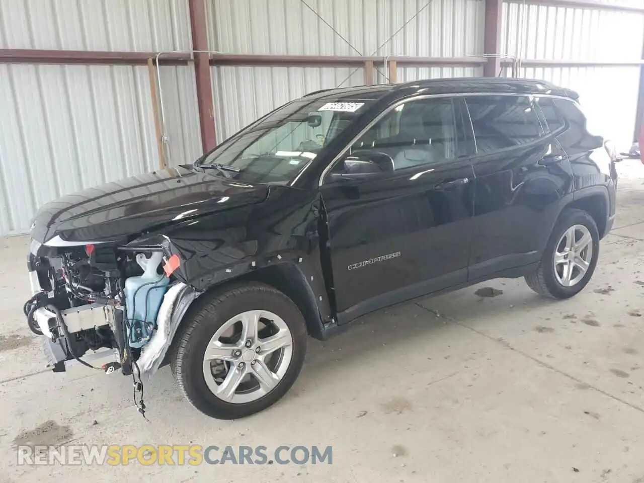 1 Photograph of a damaged car 3C4NJDBNXRT595040 JEEP COMPASS 2024