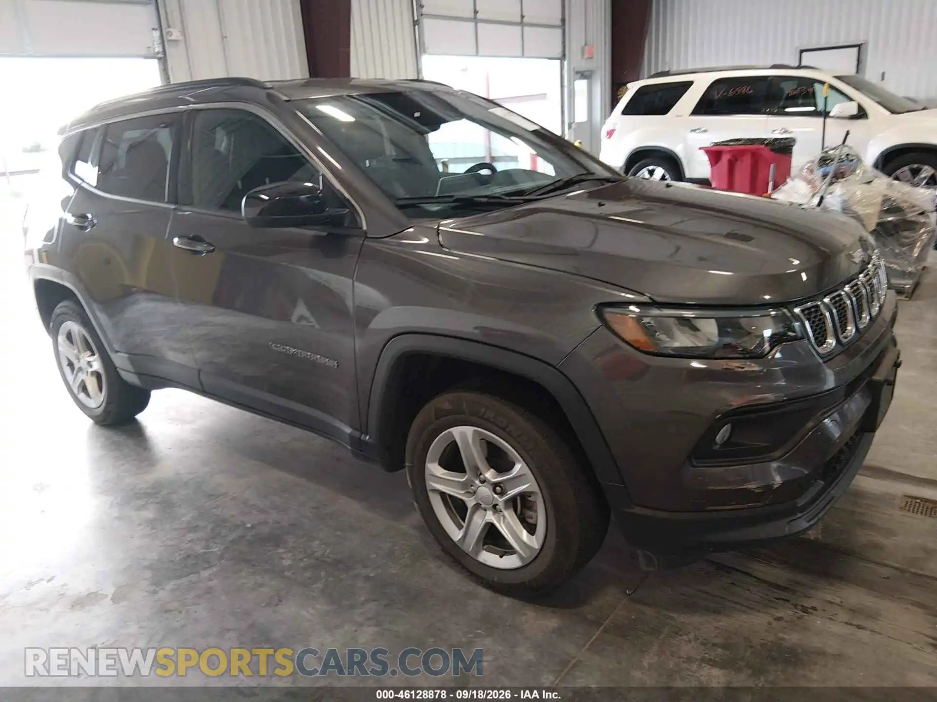 1 Photograph of a damaged car 3C4NJDBNXRT603704 JEEP COMPASS 2024