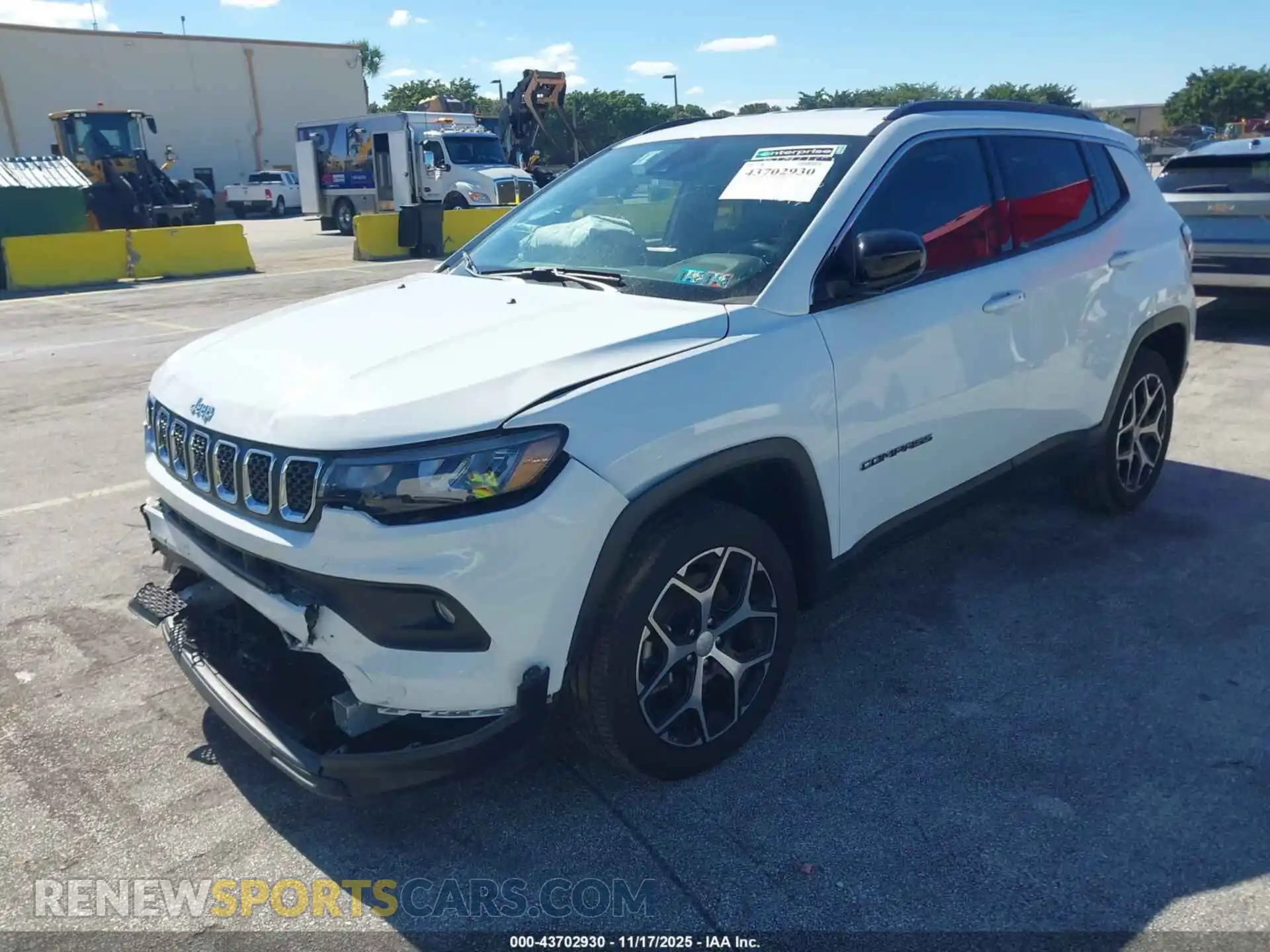 2 Photograph of a damaged car 3C4NJDBNXRT604481 JEEP COMPASS 2024