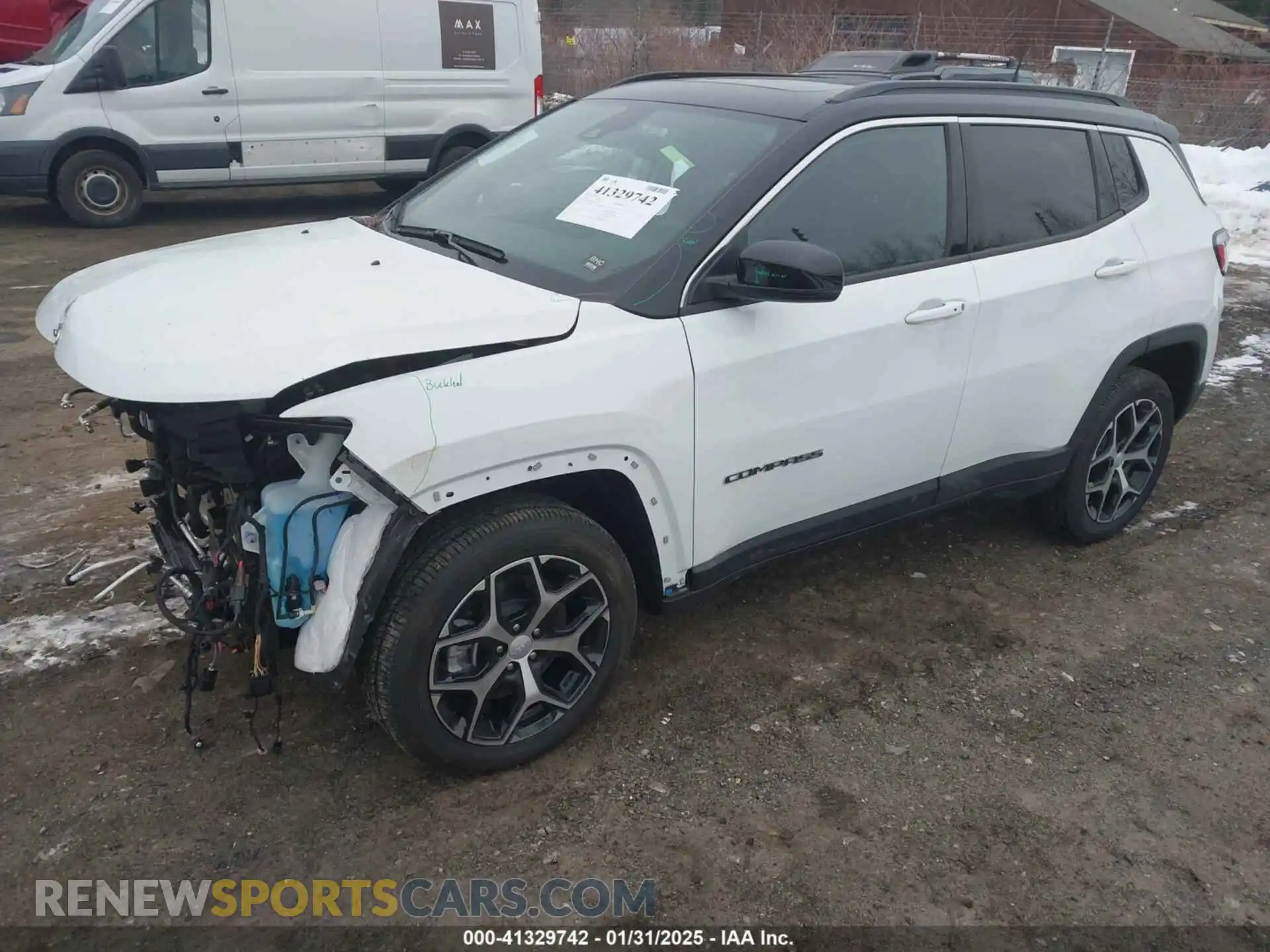 2 Photograph of a damaged car 3C4NJDCN0RT151762 JEEP COMPASS 2024